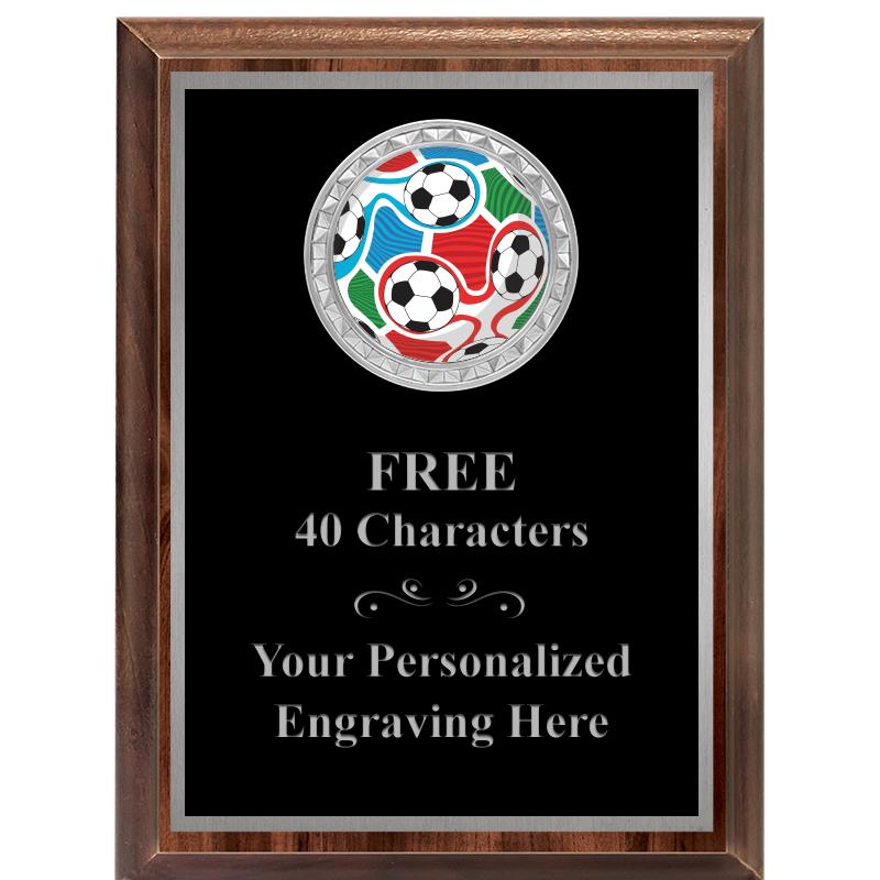 6X8 WOOD EXECUTIVE INS PLQ SV