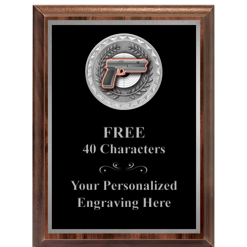 6X8 WOOD EXECUTIVE INS PLQ SV