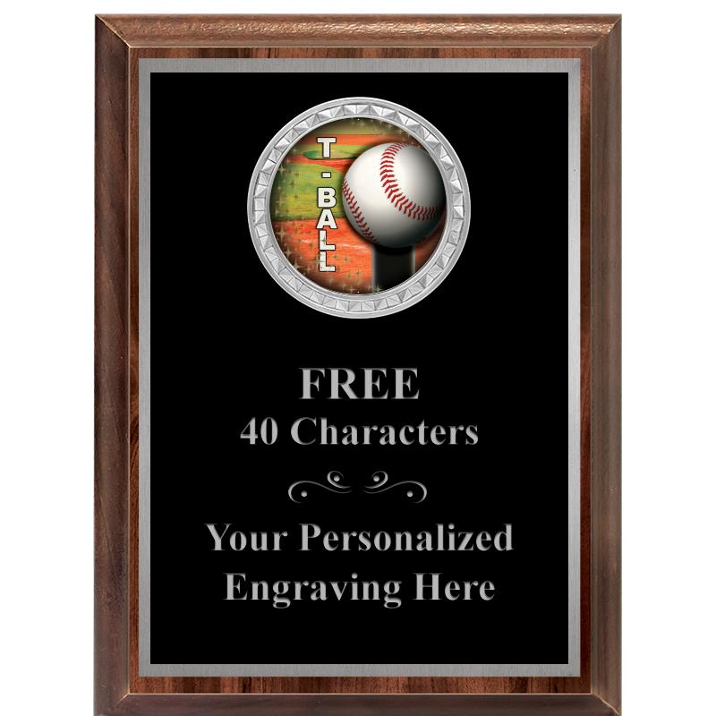 6X8 WOOD EXECUTIVE INS PLQ SV