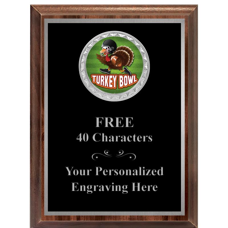 6X8 WOOD EXECUTIVE INS PLQ SV