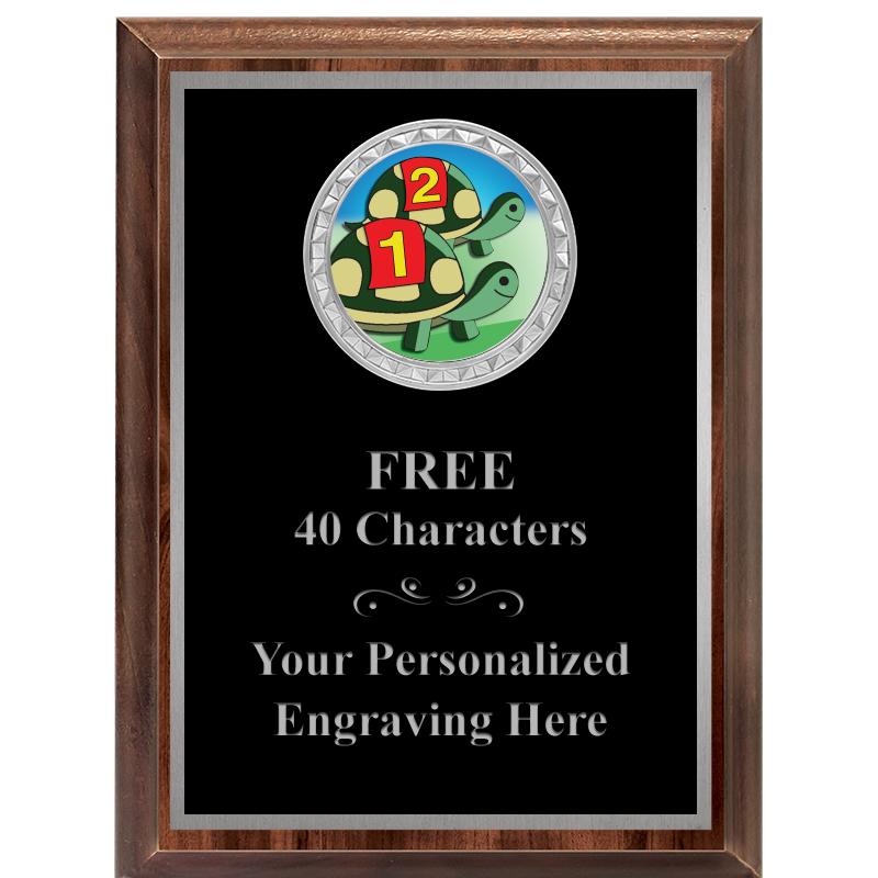 6X8 WOOD EXECUTIVE INS PLQ SV