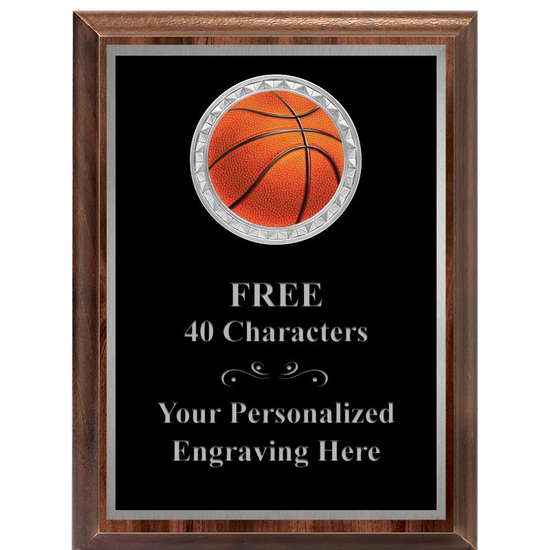 6X8 WOOD EXECUTIVE INS PLQ SV