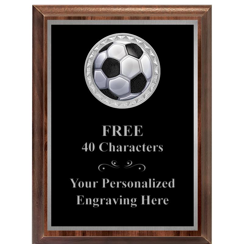 6X8 WOOD EXECUTIVE INS PLQ SV