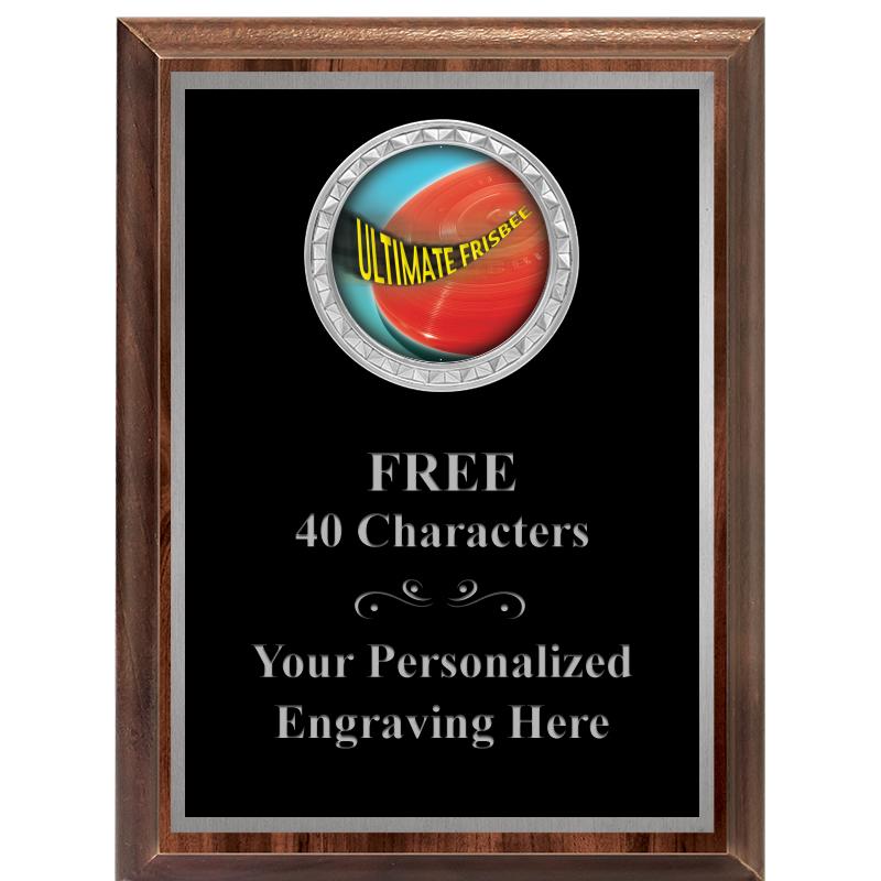 6X8 WOOD EXECUTIVE INS PLQ SV