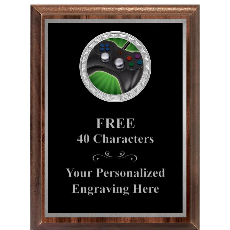 6X8 WOOD EXECUTIVE INS PLQ SV