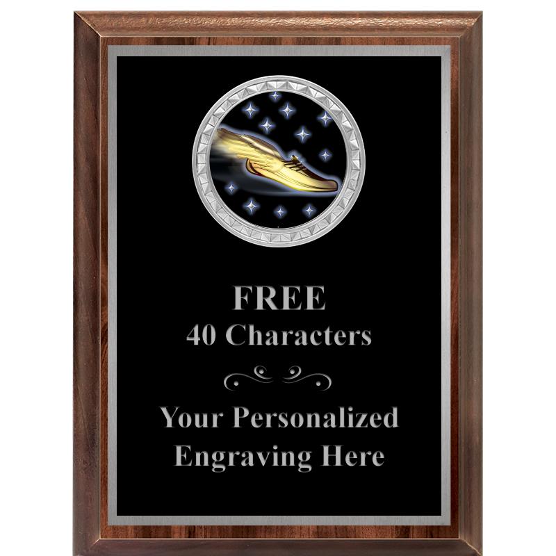 6X8 WOOD EXECUTIVE INS PLQ SV