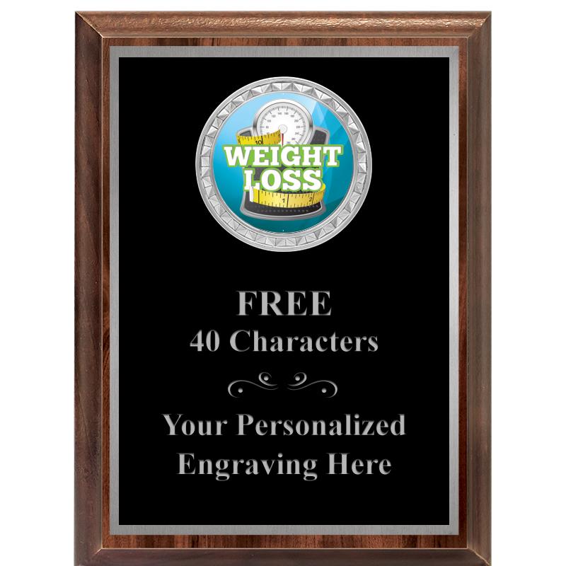 6X8 WOOD EXECUTIVE INS PLQ SV