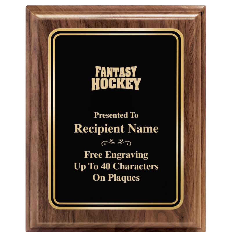 Hockey Plaques Crown Awards