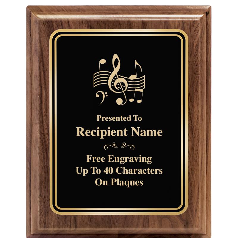 Music Plaques Crown Awards