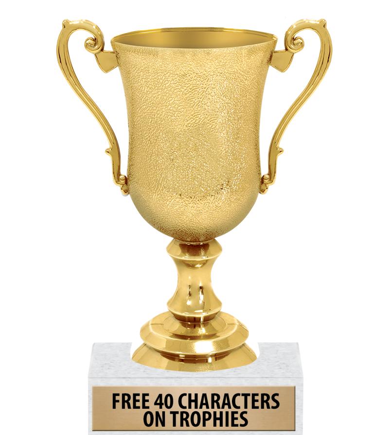 GOLD CREVASSE CUP TROPHY