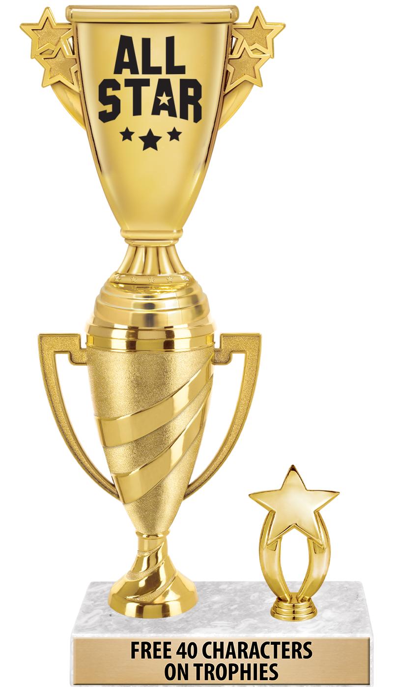 SWIRL CUP RISER TRP STAR TRIM