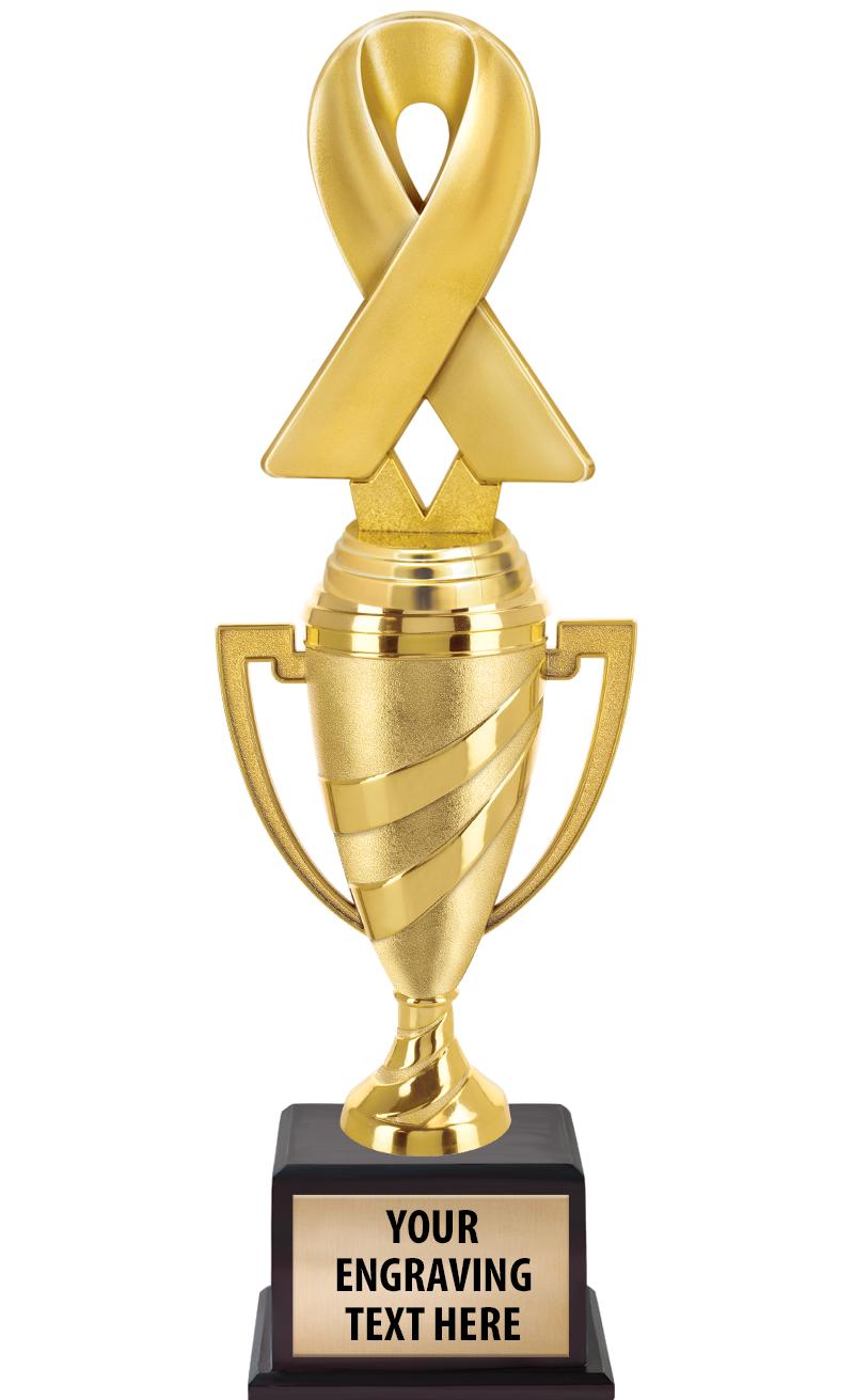 13"SWIRL CUP WOOD BS W FIG TRP