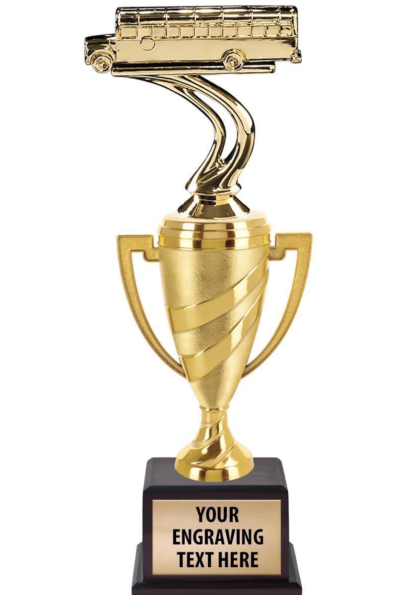 13"SWIRL CUP WOOD BS W FIG TRP