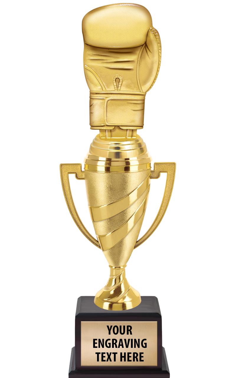 13"SWIRL CUP WOOD BS W FIG TRP