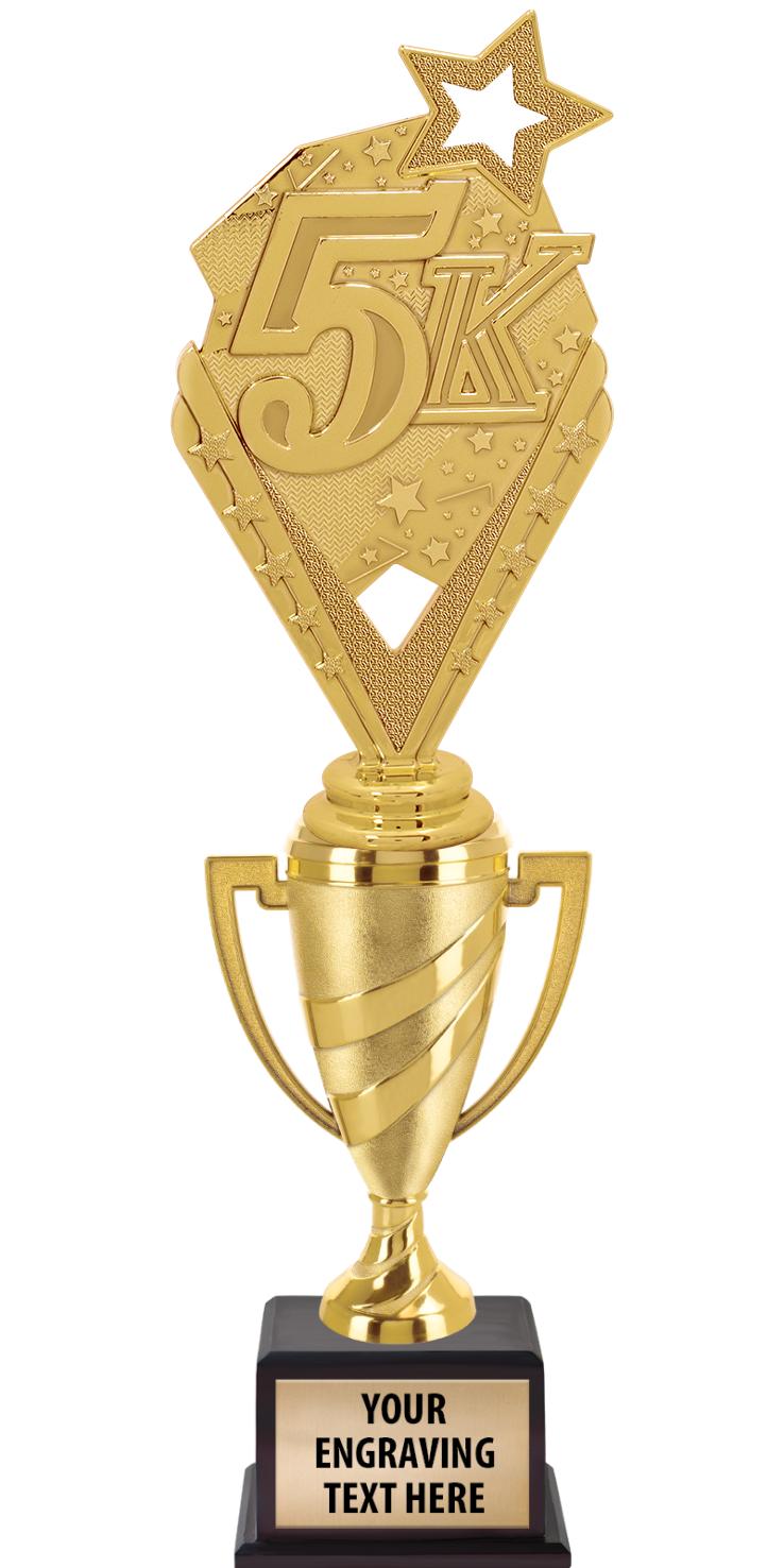 13"SWIRL CUP WOOD BS W FIG TRP