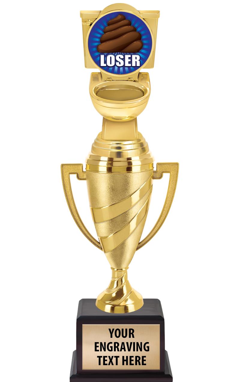 13"SWIRL CUP WOOD BS W FIG TRP