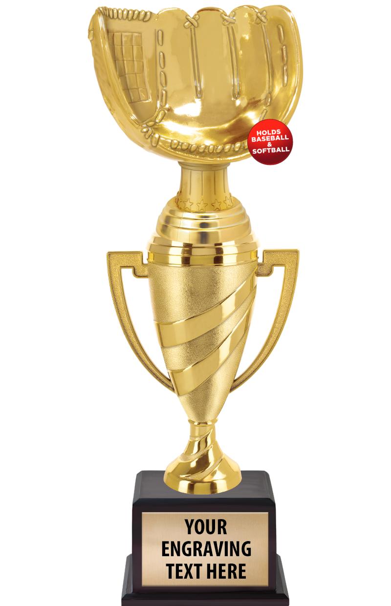 13"SWIRL CUP WOOD BS W FIG TRP