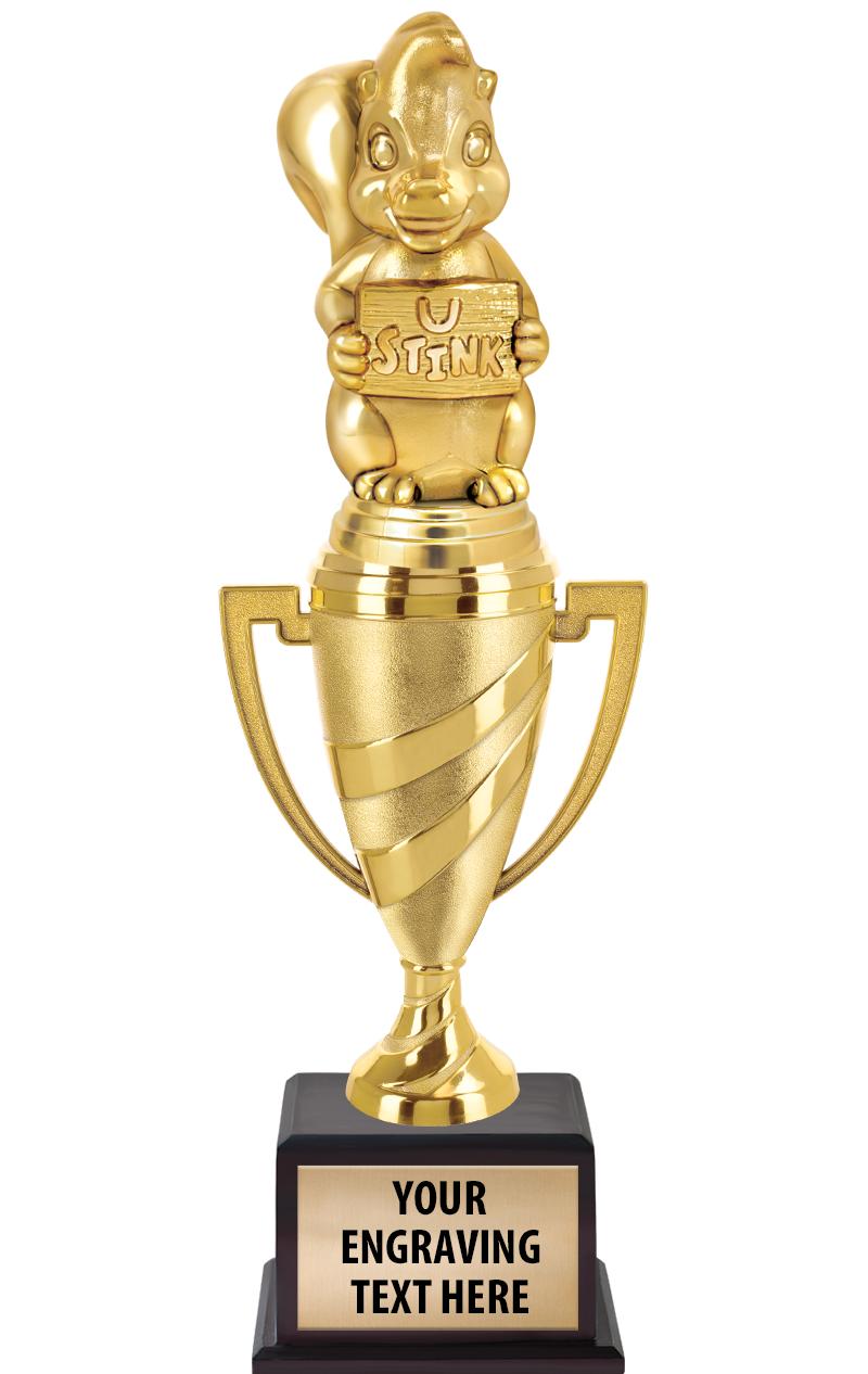 13"SWIRL CUP WOOD BS W FIG TRP