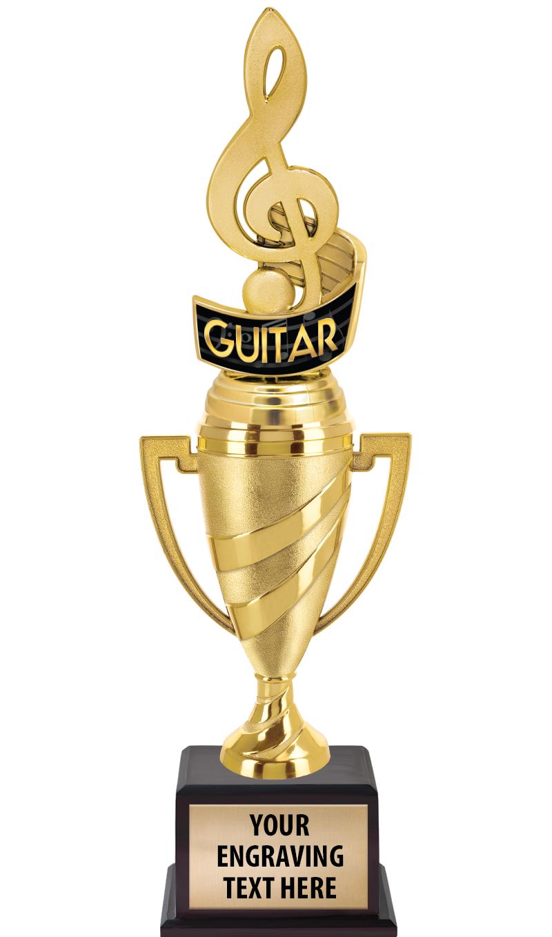 13"SWIRL CUP WOOD BS W FIG TRP