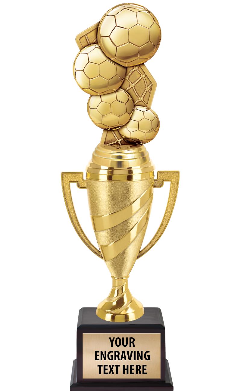 13"SWIRL CUP WOOD BS W FIG TRP