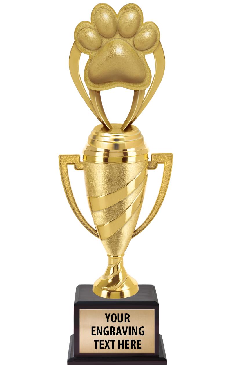 13"SWIRL CUP WOOD BS W FIG TRP