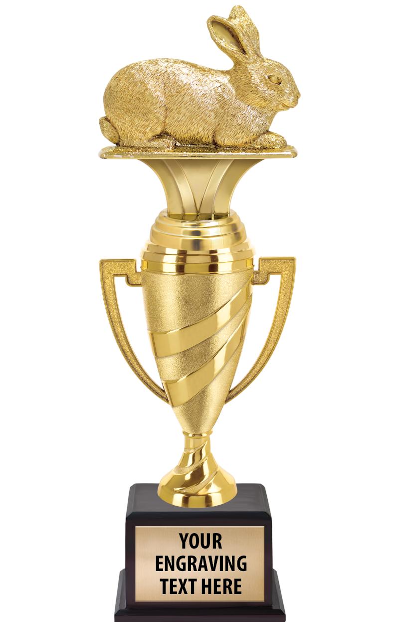 13"SWIRL CUP WOOD BS W FIG TRP