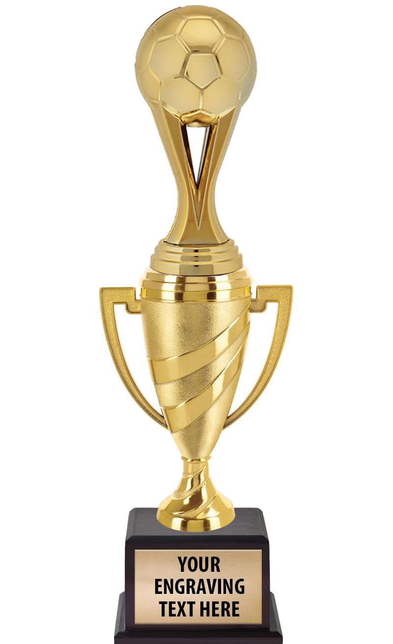 13"SWIRL CUP WOOD BS W FIG TRP