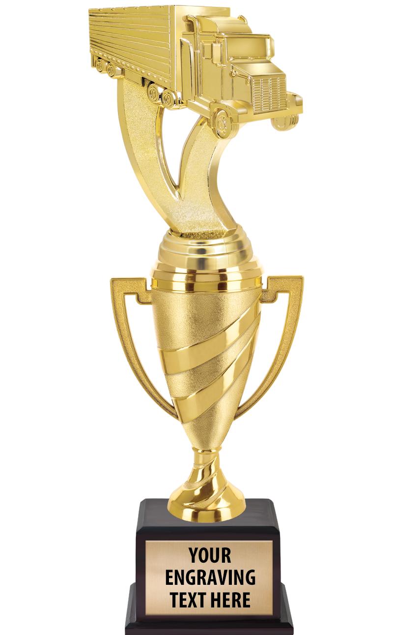 13"SWIRL CUP WOOD BS W FIG TRP