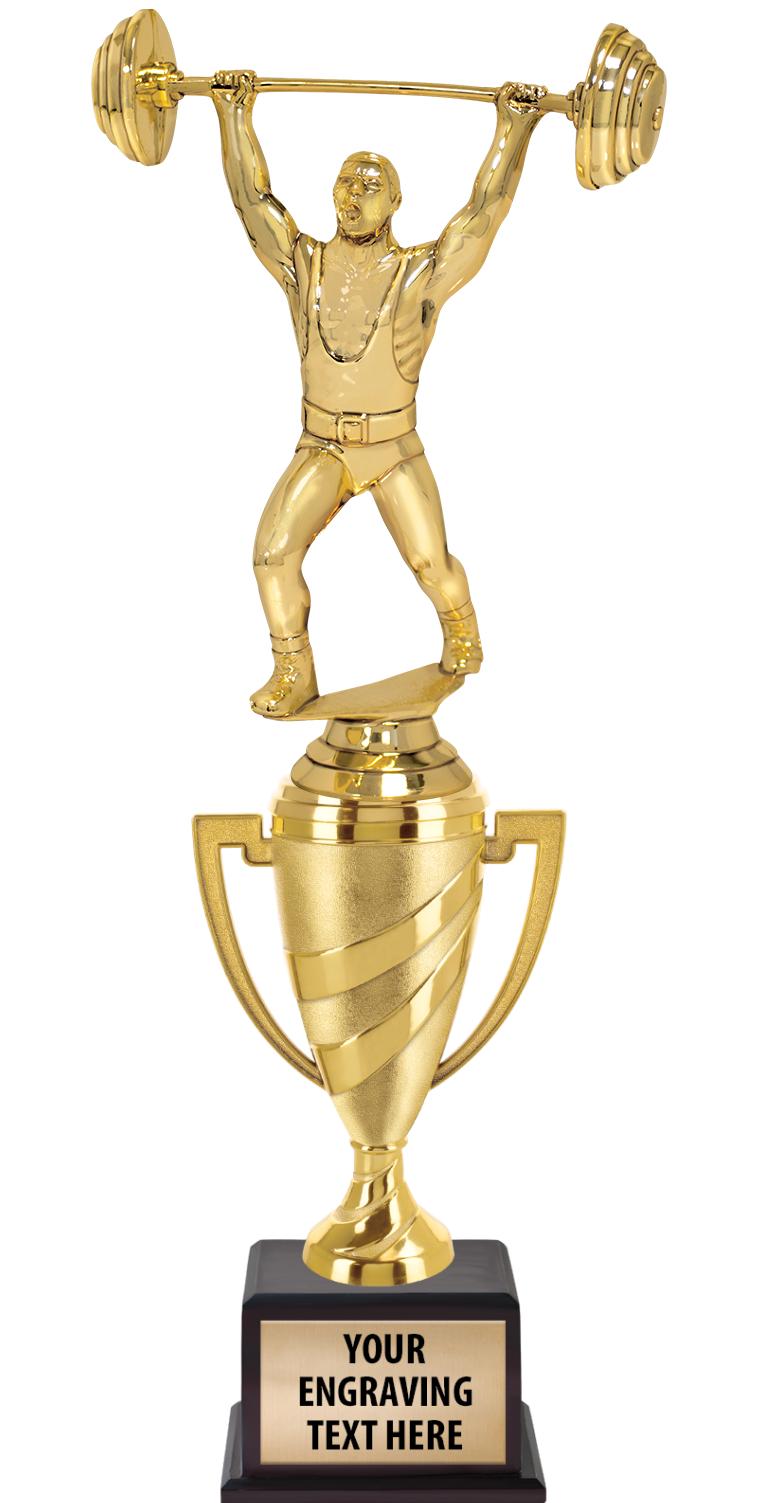 13"SWIRL CUP WOOD BS W FIG TRP