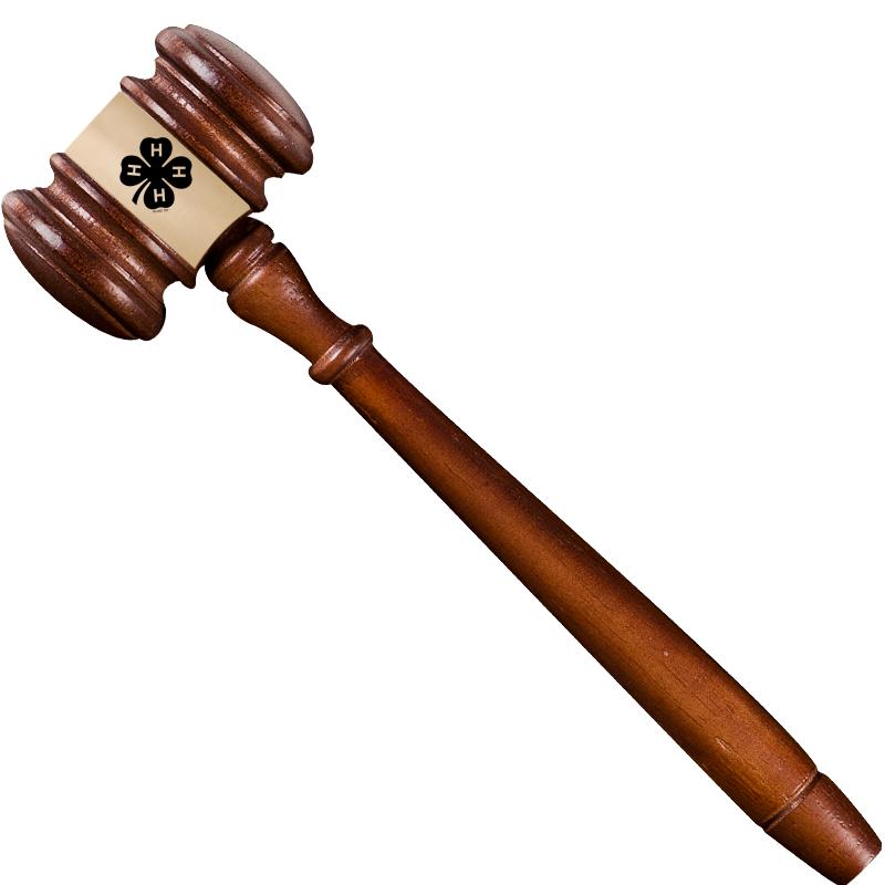 10" WALNUT GAVEL
