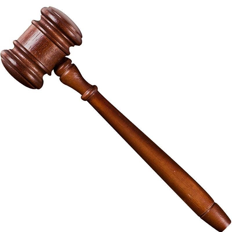10" WALNUT GAVEL