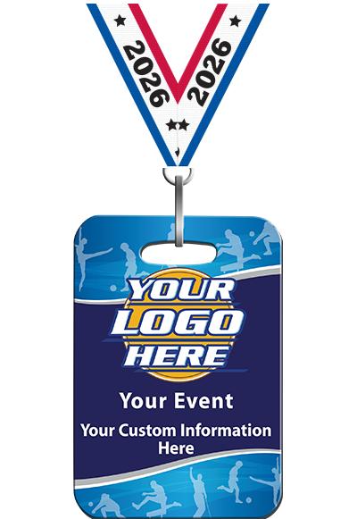 4x2.50"REC CLR PRINT BADGE/TAG