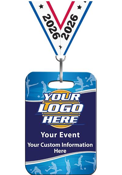 4x2.50"REC CLR PRINT BADGE/TAG