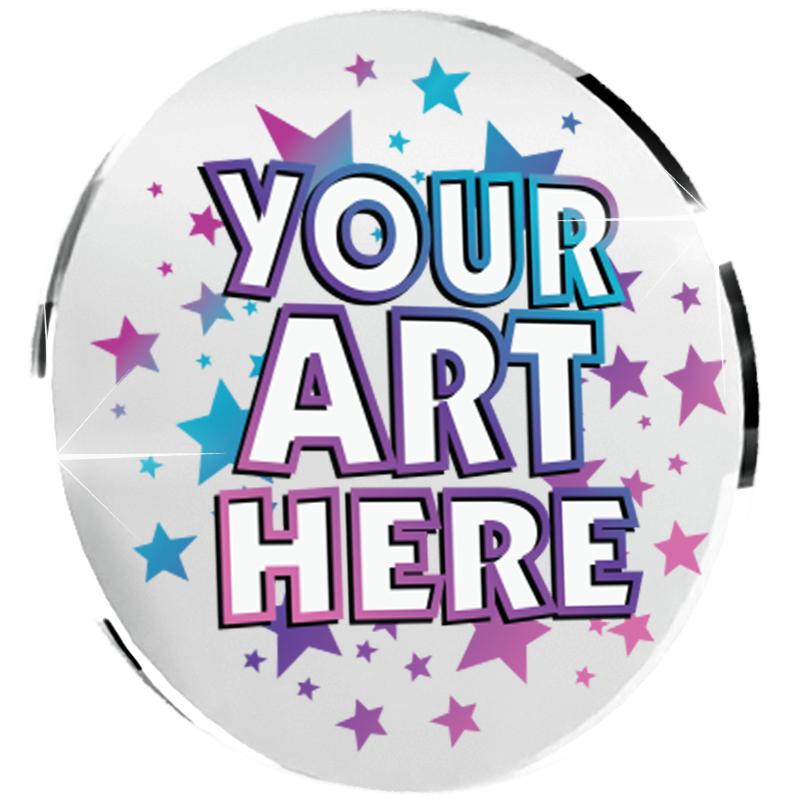 1.25" CUSTOM CUT ACRYLIC PIN