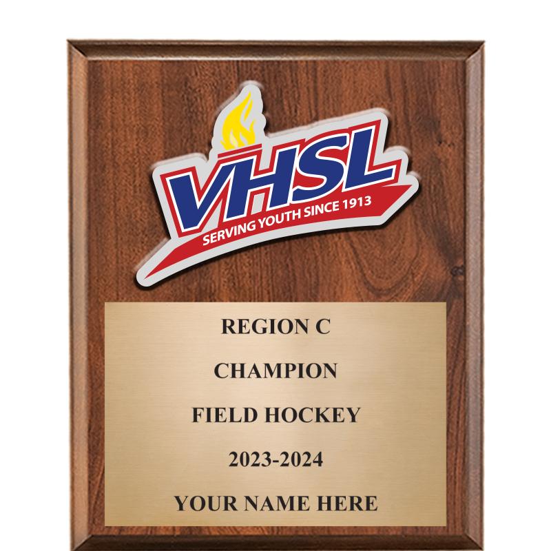 7x9 VHSL MINI PLAQUE REPLICA