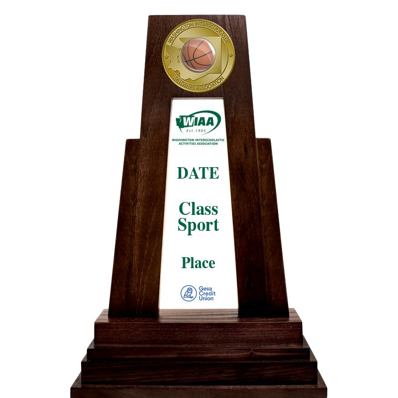 11" WIAA 1ST PLACE MINI TROPHY