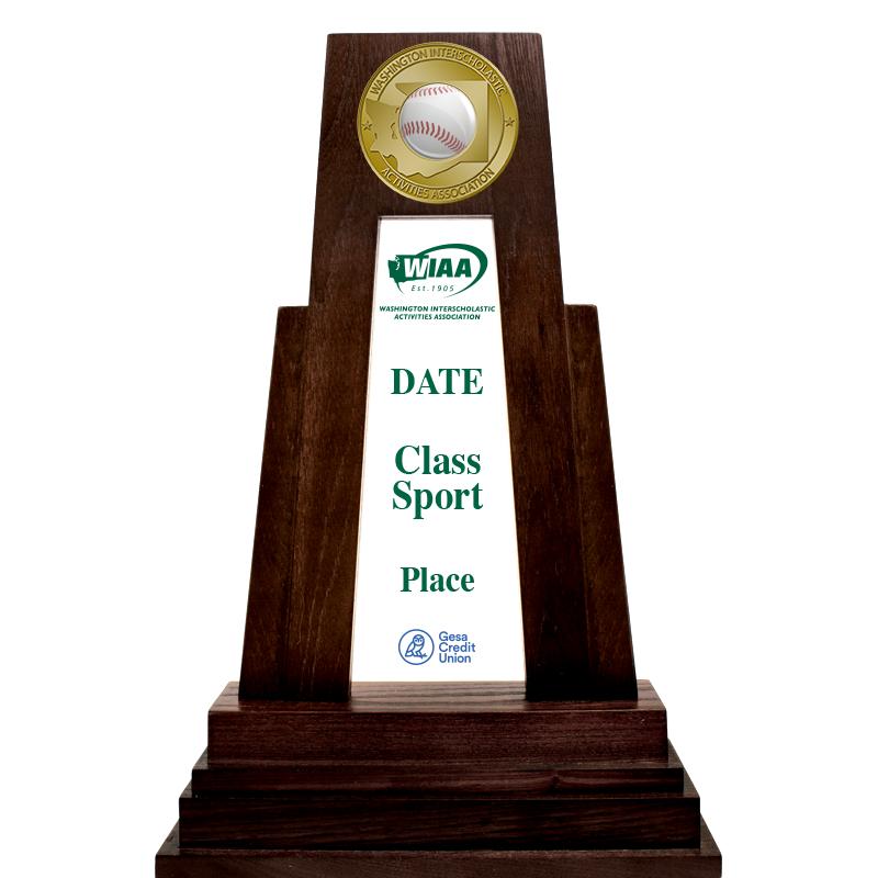 11" WIAA 1ST PLACE MINI TROPHY