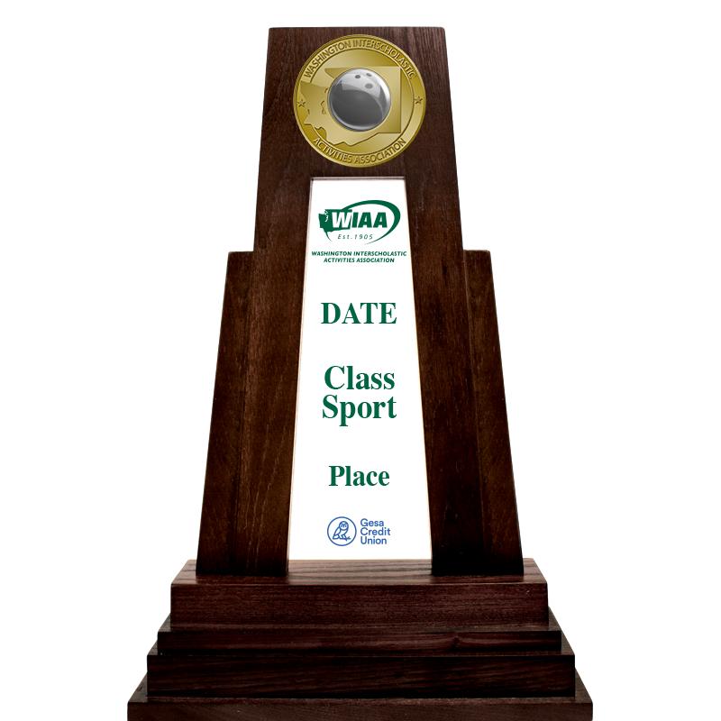 11" WIAA 1ST PLACE MINI TROPHY