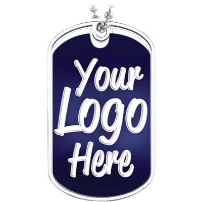 DOG TAG INSERT SLV W/ 30"CHAIN