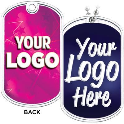 DBL SD SV DOG TAG INS W/30"CH