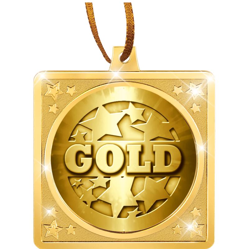 SQUARE CRAFTER MEDAL ORNAMENT
