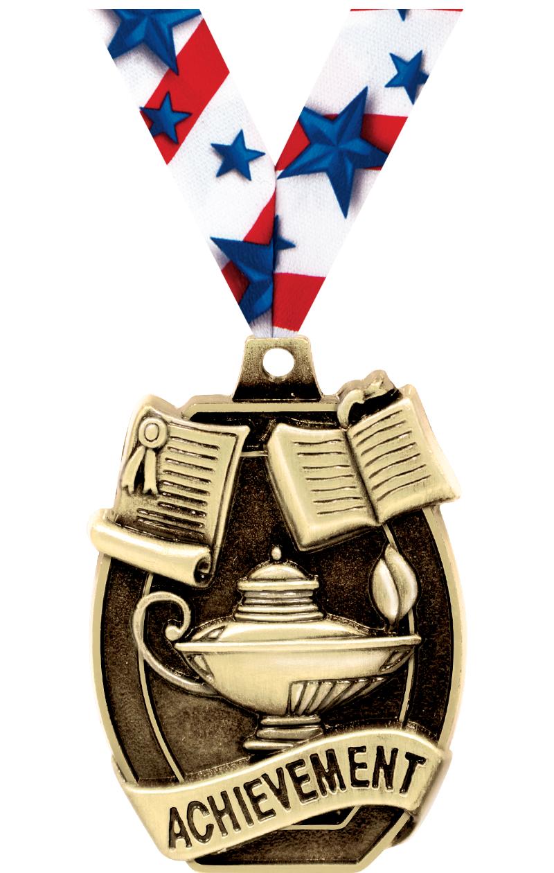 2"SCHOLASTIC-ACHIEVEMENT MEDAL