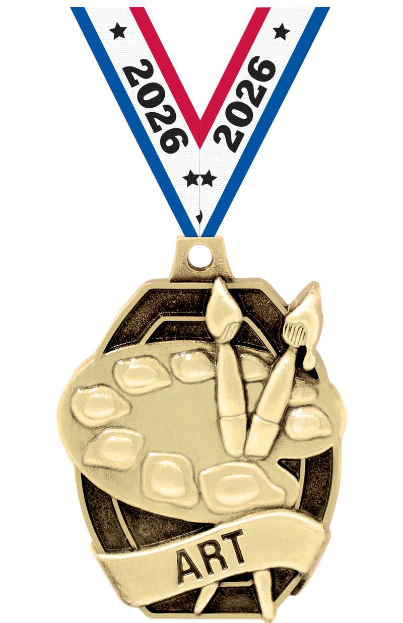 2" SCHOLASTIC ART MEDAL