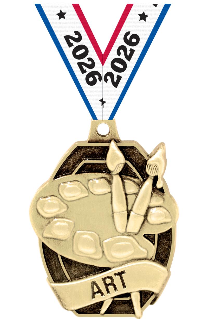 2" SCHOLASTIC ART MEDAL