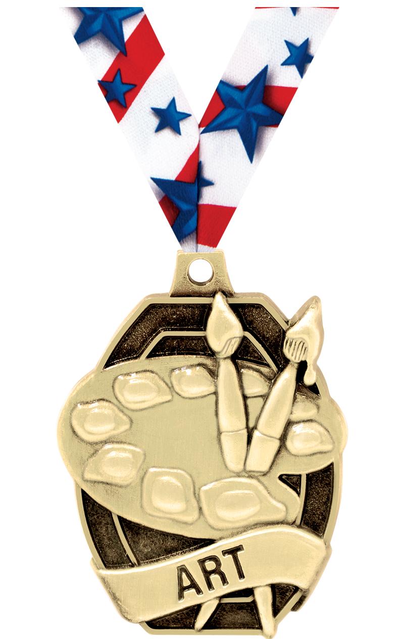 2" SCHOLASTIC ART MEDAL