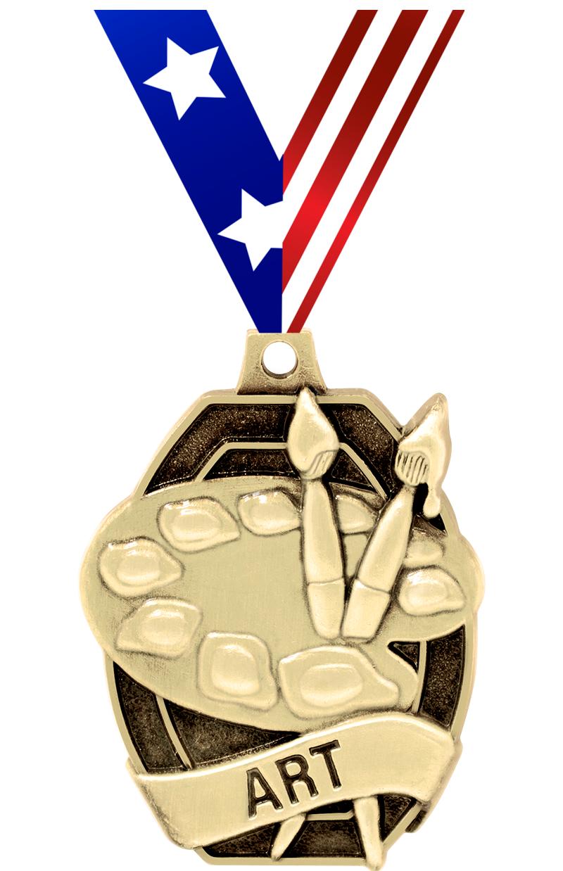 2" SCHOLASTIC ART MEDAL