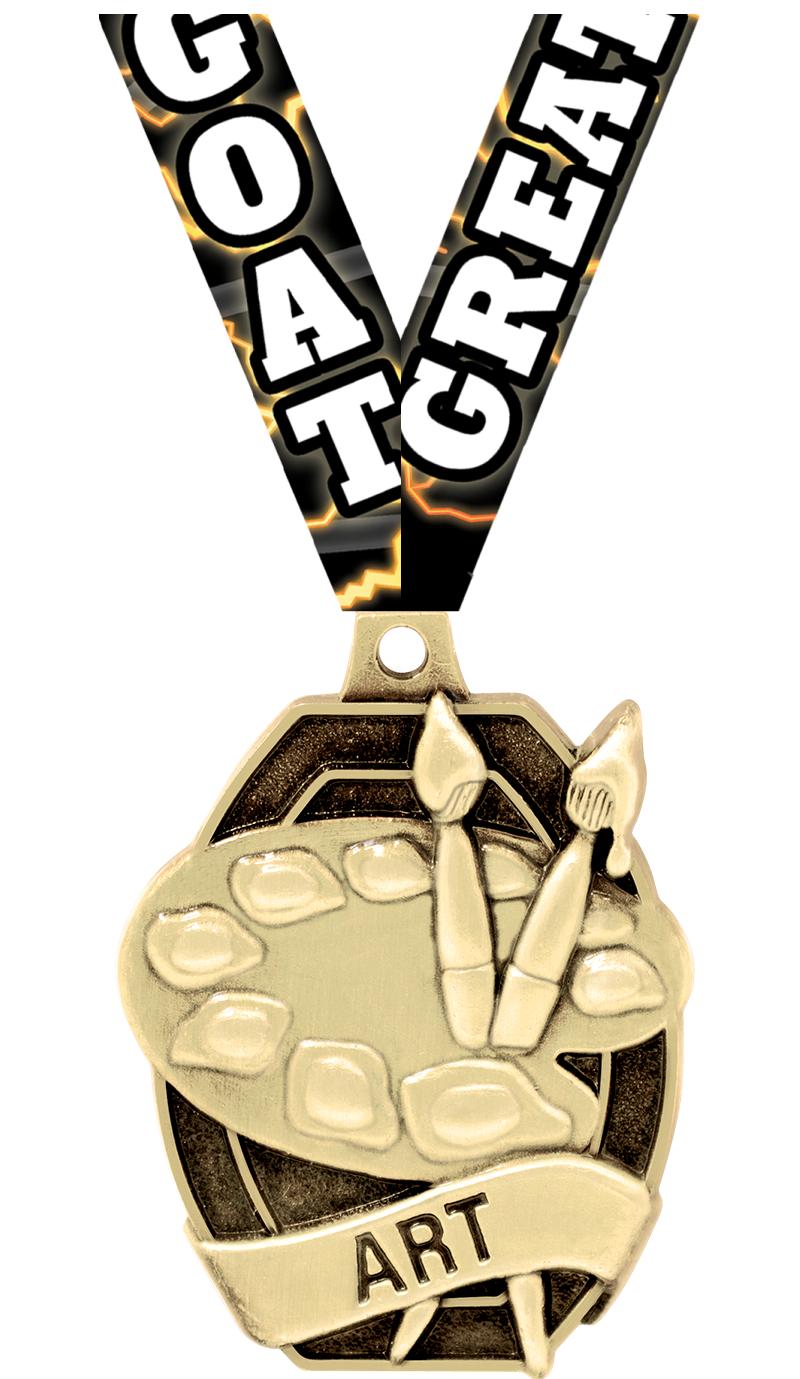 2" SCHOLASTIC ART MEDAL