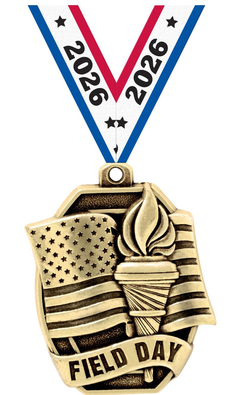2"SCHL FIELD DAY MEDAL