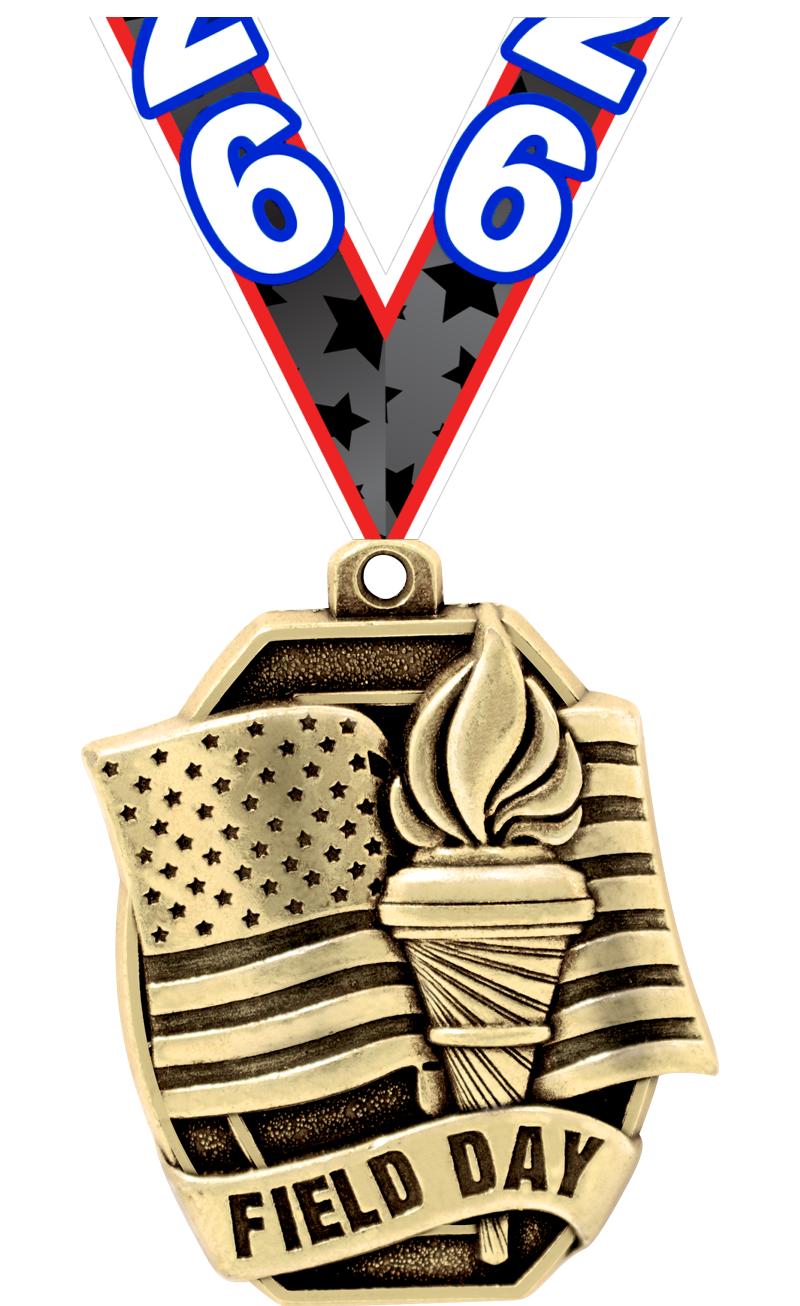 2"SCHL FIELD DAY MEDAL