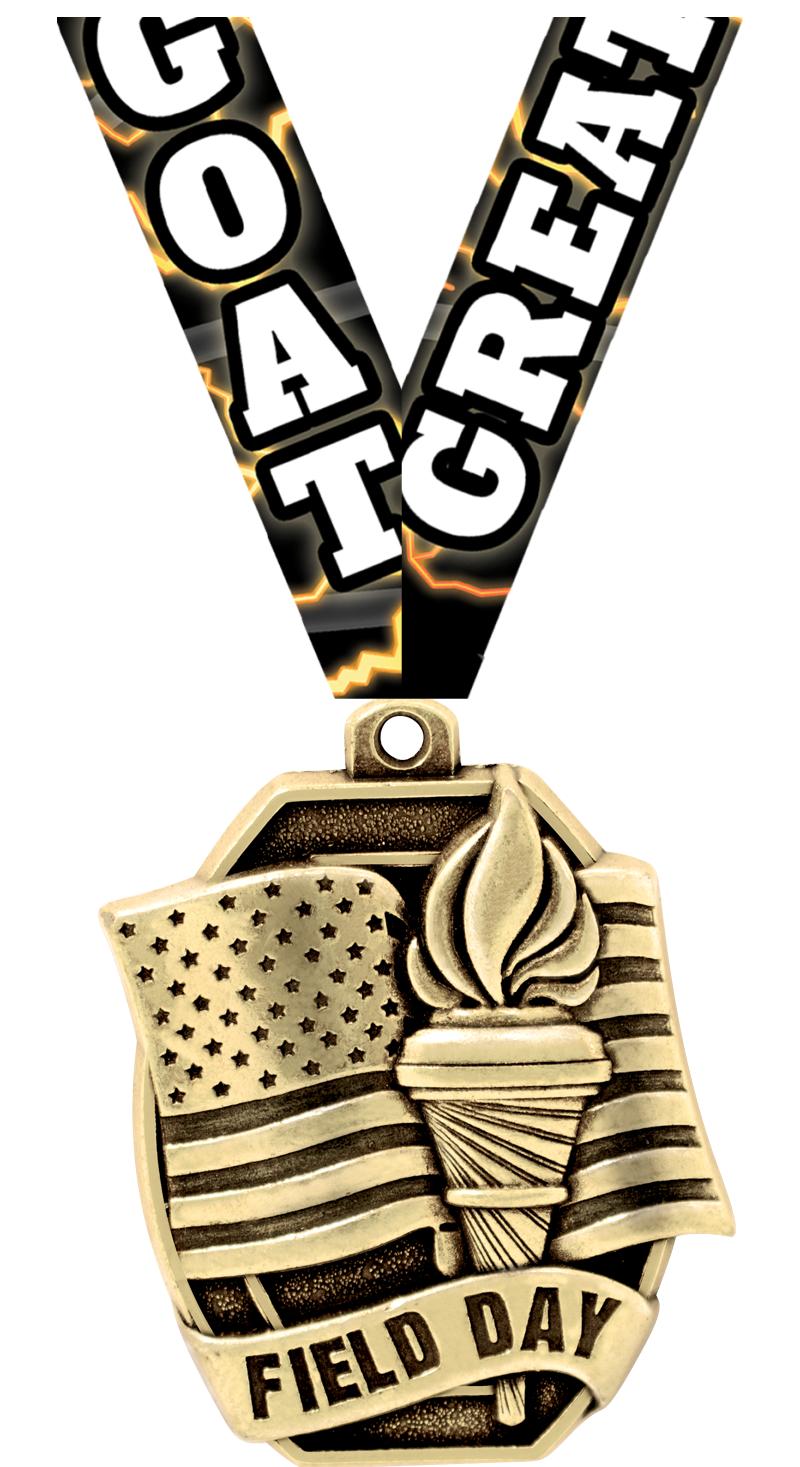 2"SCHL FIELD DAY MEDAL